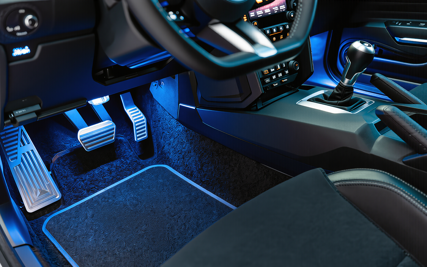VibeDrive Car Interior LED Lights –  (USB/Cigarette Lighter)