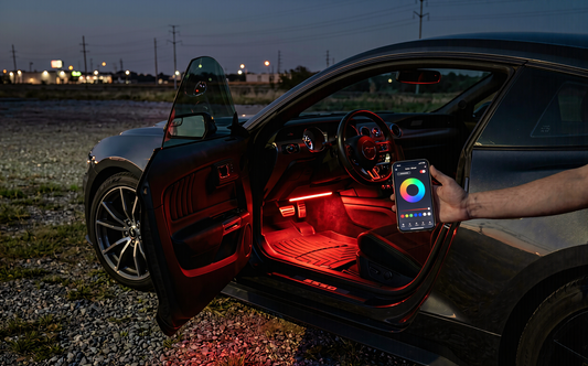 VibeDrive Car Interior LED Lights –  (USB/Cigarette Lighter)