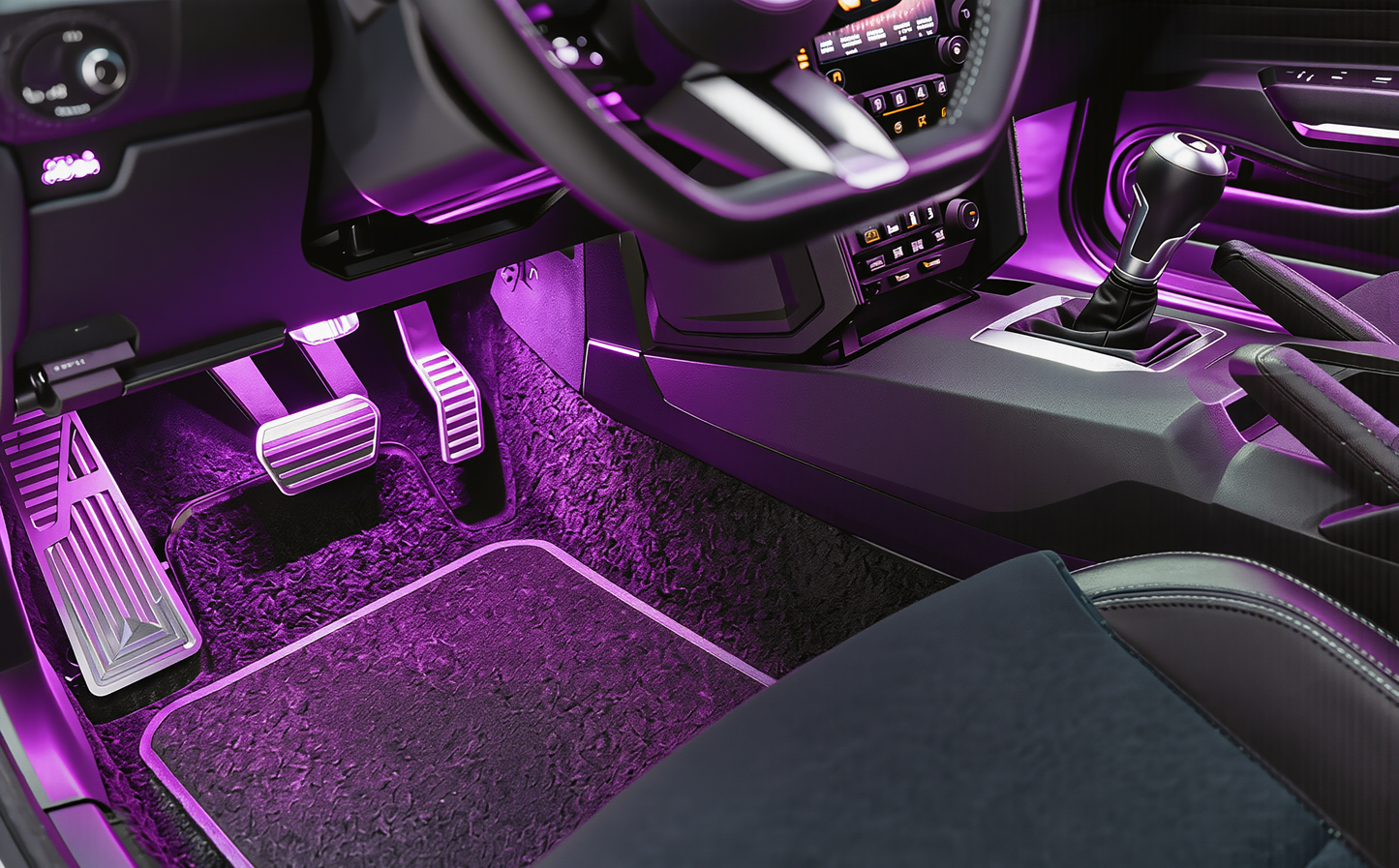 VibeDrive Car Interior LED Lights –  (USB/Cigarette Lighter)