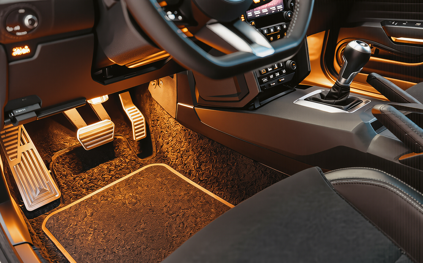 VibeDrive Car Interior LED Lights –  (USB/Cigarette Lighter)
