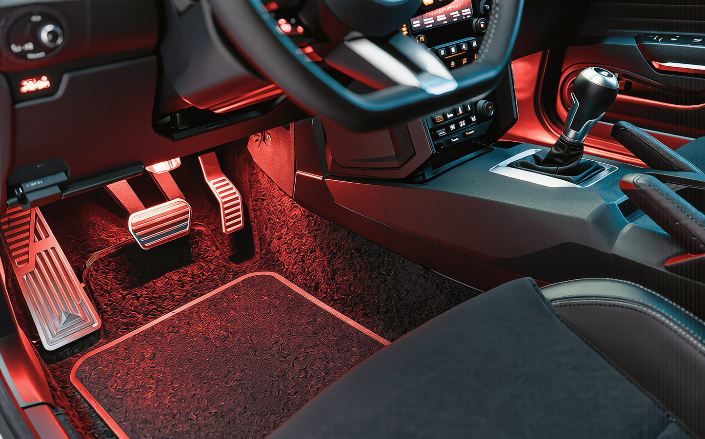 VibeDrive Car Interior LED Lights –  (USB/Cigarette Lighter)